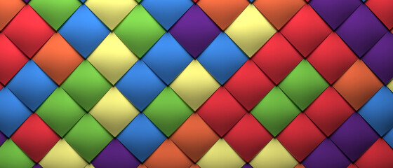 many rhombuses as texture and background. multi-colored scales.