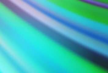 Light Pink, Blue vector glossy abstract backdrop.