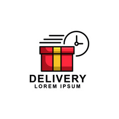 Illustration of business logotype restaurant and cafe. Vector design logo food delivery. Food pictogram, car and motorcycle abstract icon. vector illustration