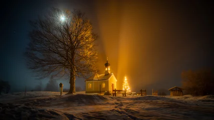 Foto auf Alu-Dibond Winter Zauber © Andreas Kretschmer