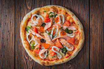 Pizza delicious and fast food