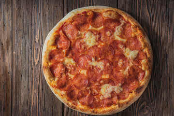 Pizza delicious and fast food