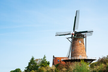 Plakat mill Koornbloem in Goes, The Netherlands