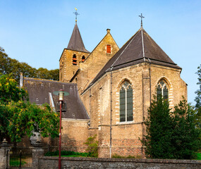 Obraz premium Sint Marinus church in Halsteren, The Netherlands