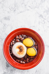 餅入り栗ぜんざい