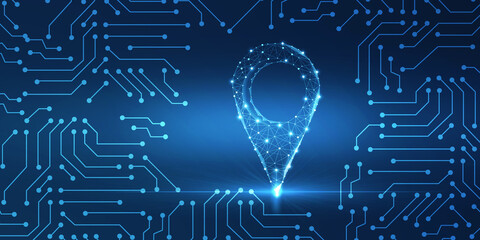 2d rendering Red map pointer