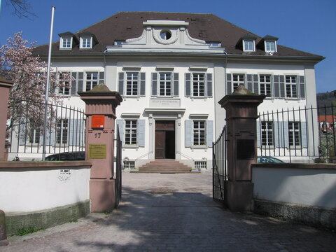 Adolf Schmitthennerhaus in Heidelberg in Baden-W&uuml;rttemberg am Neckar