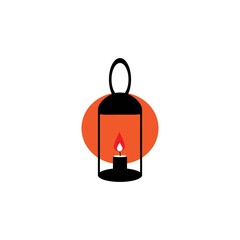 Hallowen icon logo, vector design
