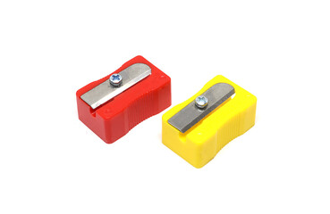 Pencil Sharpener Isolated on White Background.