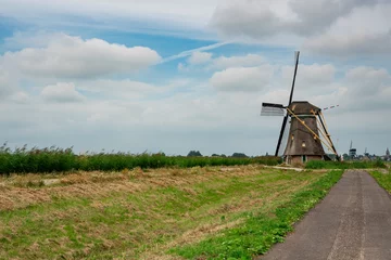 Deurstickers Mill in Groot Ammers, The Netherlands © Corinne