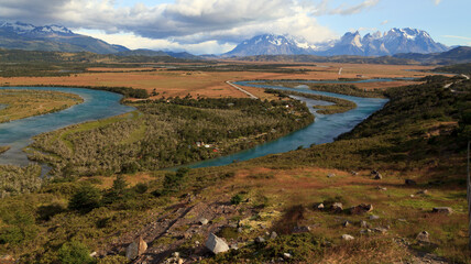 Fototapeta na wymiar Torres del Paine
