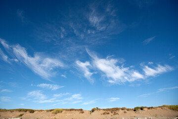 Fototapeta na wymiar Blue sky and clouds landscape