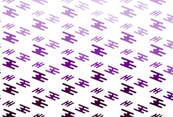 Light Purple vector texture with colorful lines.