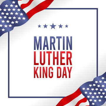 vector graphic of Martin luther king day good for Martin luther king day celebration. flat design. flyer design.flat illustration.