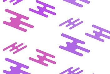 Light Pink, Blue vector layout with flat lines.