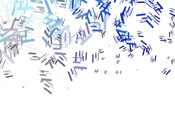 Light Pink, Blue vector background with straight lines.