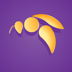 Golden_bee_on_purple