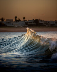 a day on the beach ! shooting waves motion  © ali