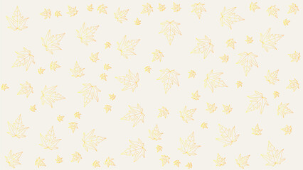 white background with orange leaves 