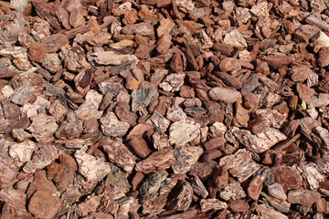 木製チップの背景素材