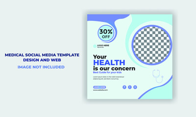 social media banner template design