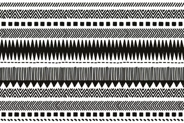  Etnische vector naadloze patroon. Tribal geometrische achtergrond, boho motief, maya, Azteekse ornament illustratie. vloerkleed textiel print textuur © Good Goods