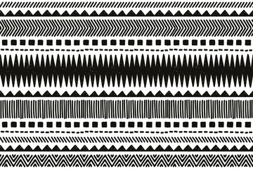  Etnische vector naadloze patroon. Tribal geometrische achtergrond, boho motief, maya, Azteekse ornament illustratie. vloerkleed textiel print textuur © Good Goods