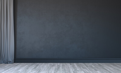 Empty room with wall