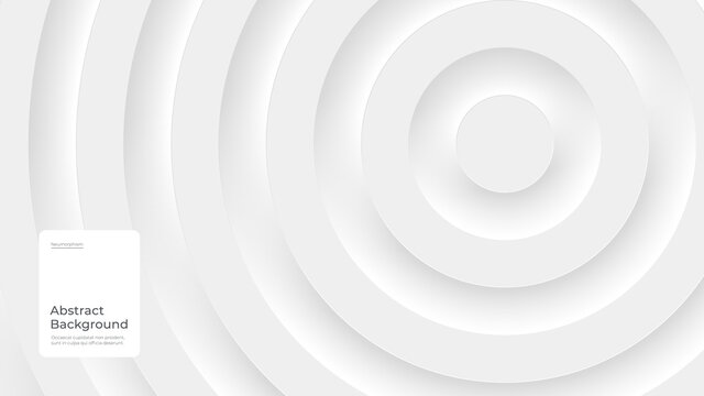 Abstract background illustration in neomorphism style. Minimal wallpaper, backdrop. Eps10 vector.