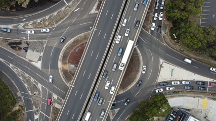 Bridge over round about