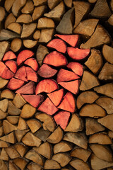 cuore di legna
