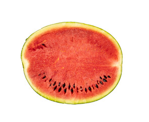 watermelon on white background.