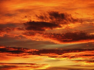 Obraz na płótnie Canvas Zachód słońca