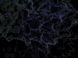 Imaginatory fractal background Image