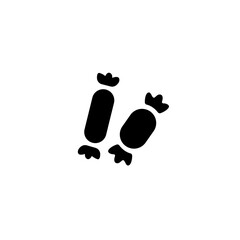 Foot print animal paw flat line icon design © Ariful