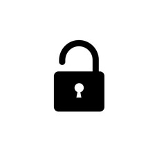 Key Illustration lock door home secret safety very modern icon design