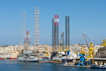 Obraz premium Paola Dockyard