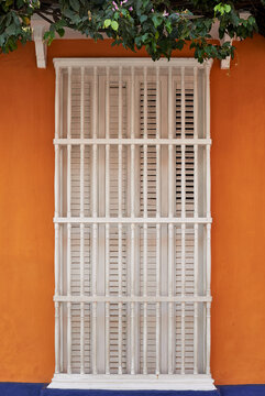 WINDOW WITH SHUTTERS