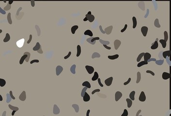 Light Black vector texture with random forms.