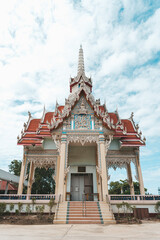 Thai temple Temple in Samut Songkhram Thailand