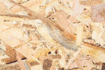 Wooden oriented strand board