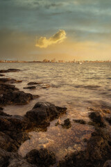 Amanece en el faro de Cabo de Palos