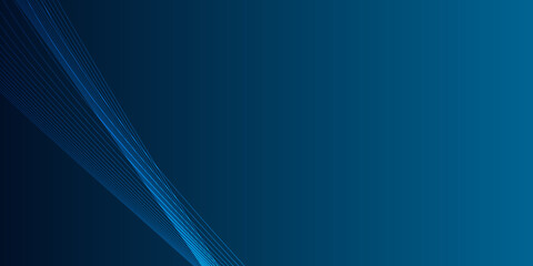 Blue line abstract business background