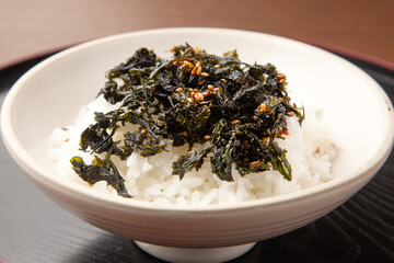 ご飯にふりかけたジャバン