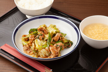 回鍋肉定食