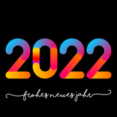 frohes neues Jahr 2022