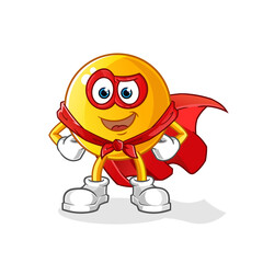  emoticon heroes vector. cartoon character