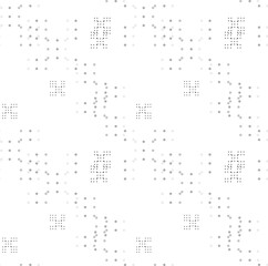 black and white ornament of geometric shapes, elements and lines. interesting pattern. the background.