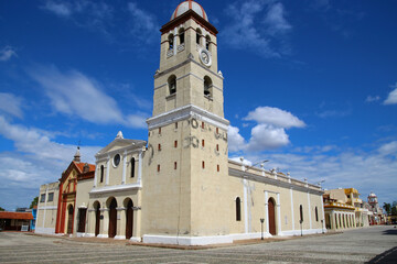 Fototapeta na wymiar San Salvador de Bayamo church, Cuba
