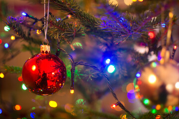 Fototapeta premium Ozdoby świąteczne